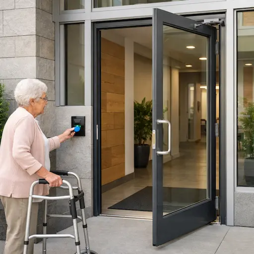 Control de accesos para comunidad de vecinos