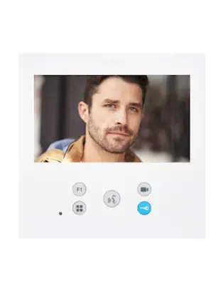 Monitor de videoportero con pantalla grande